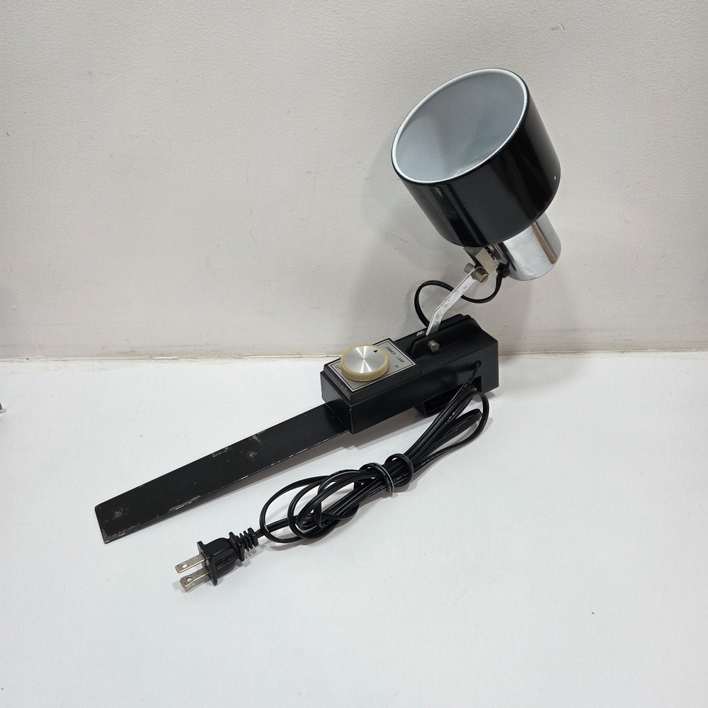 VTG‎ Black Adjustable Dimmable Headboard Reading Lamp WORKS